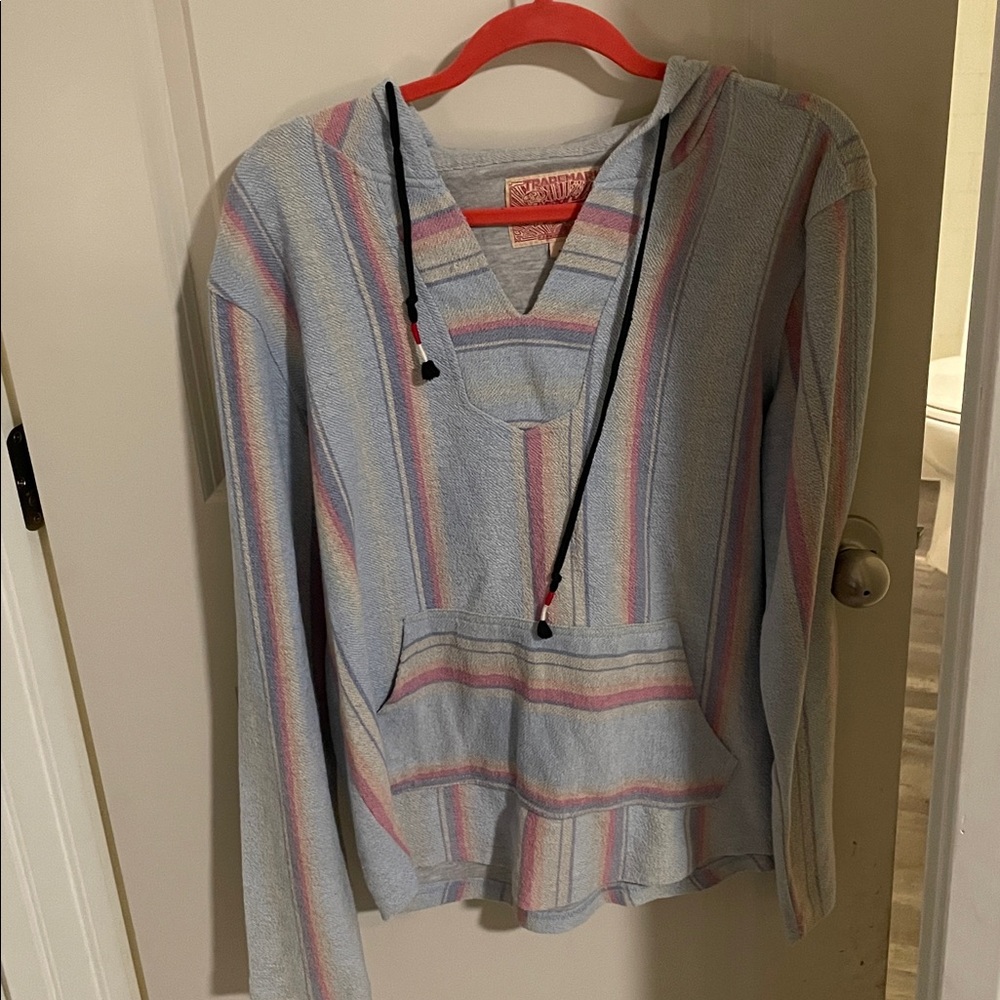 Brooklyn Cloth Multicolor Striped Hoodie